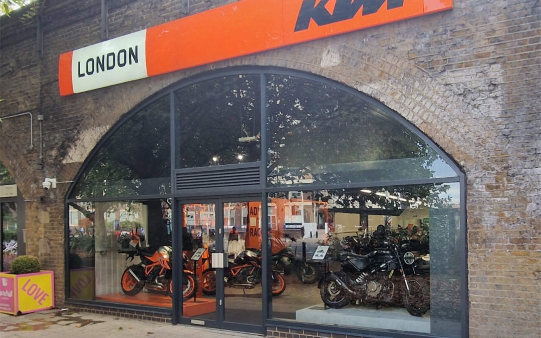 KTM London enhanced showroom security without sacrificing style